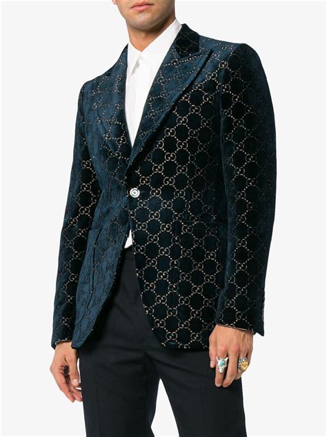 royal blue gucci suit|Men's Designer Luxury Suits, Jackets & Blazers .